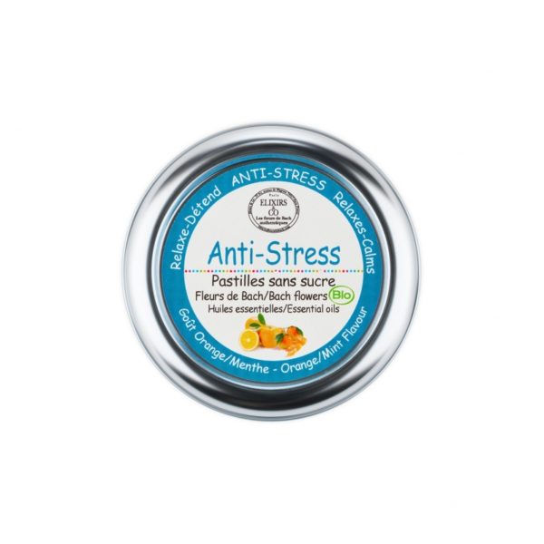 pastilles anti stress - Pastilles ANTI-STRESS - Fleurs de Bach